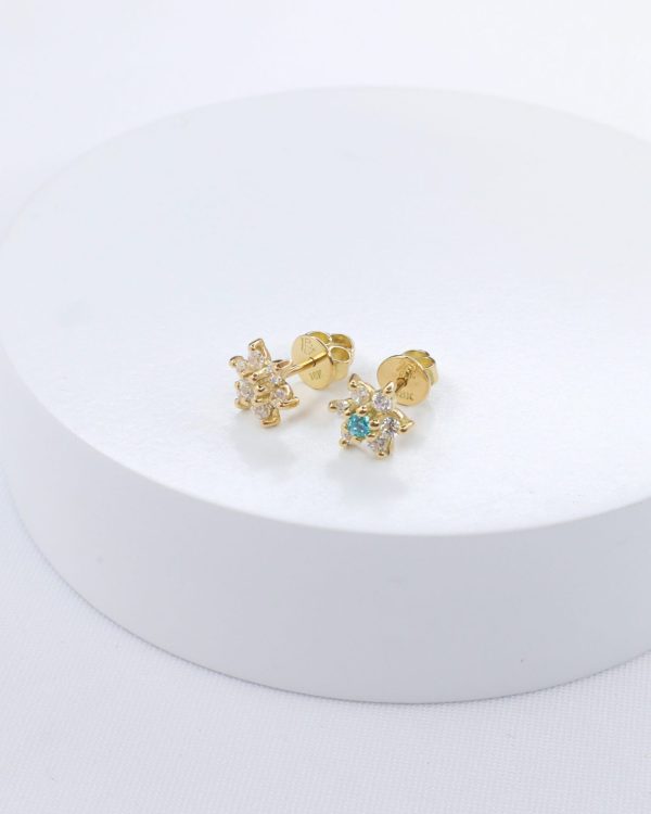 Piercing roseta oro - Imagen 2