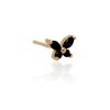 Arete Mariposa Negro