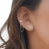 Aretes Mariposa Tejida
