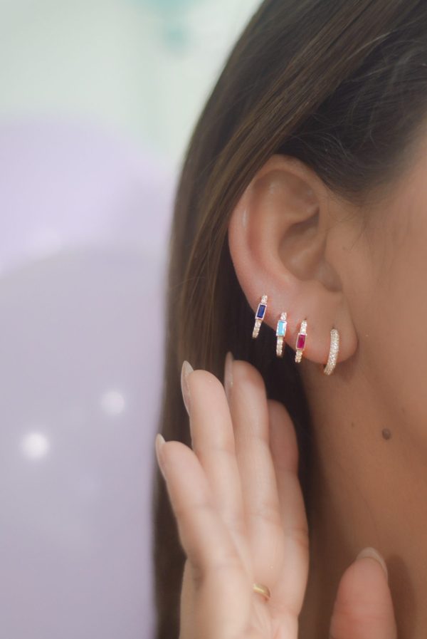 Argollas Tribeca Fucsia - Imagen 5