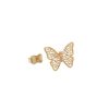 Aretes Mariposa Tejida