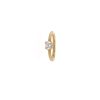 Piercing Argolla Solitario Cristal