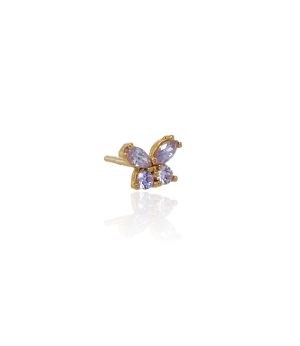 Arete Mariposa lila