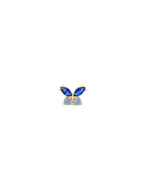 Piercing Mariposa Azul-Celeste 8mm