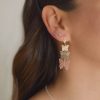 Aretes Butterfly Tricolor