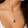 Juego Diana azul oval