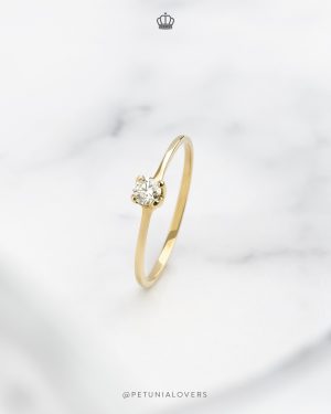 Anillo Solitario Diamante