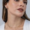 Aretes Mariposa Tejida