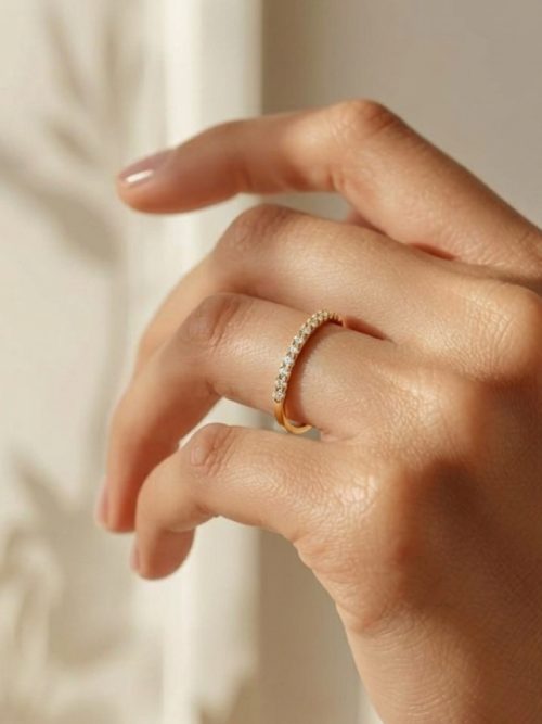 Anillo medio rivier blanco