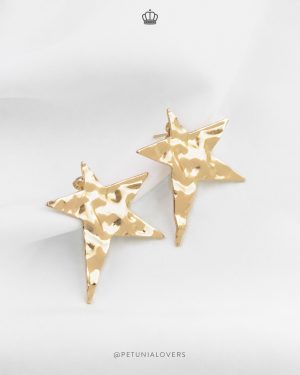 Aretes Estrella asimetrica