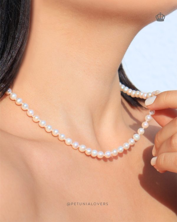 Collar Perlas Oro - Imagen 2