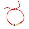 Pulsera Leyla ojo rojo letra