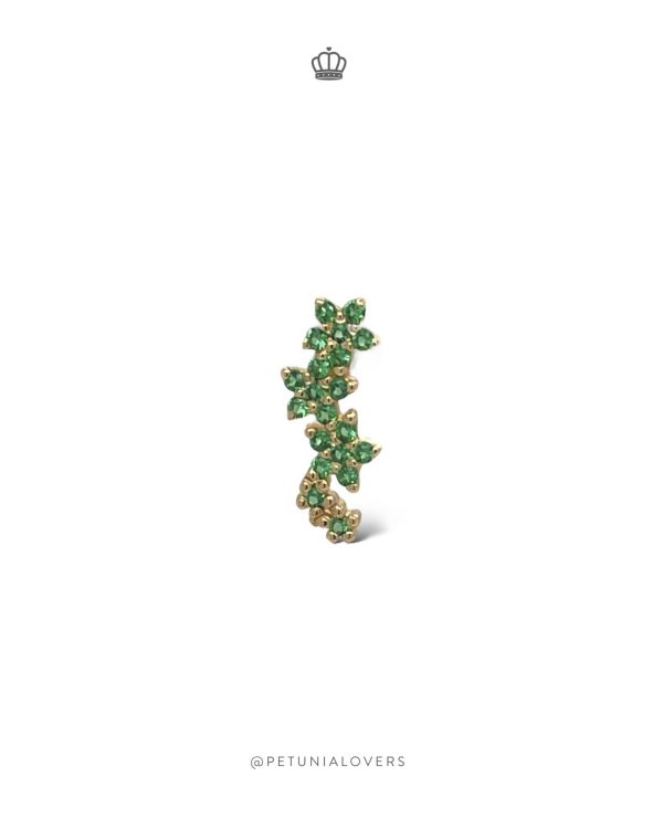 Piercing Cluster verde