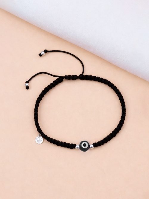 nico corona negro Pulsera Nico corona ojo negro - negro