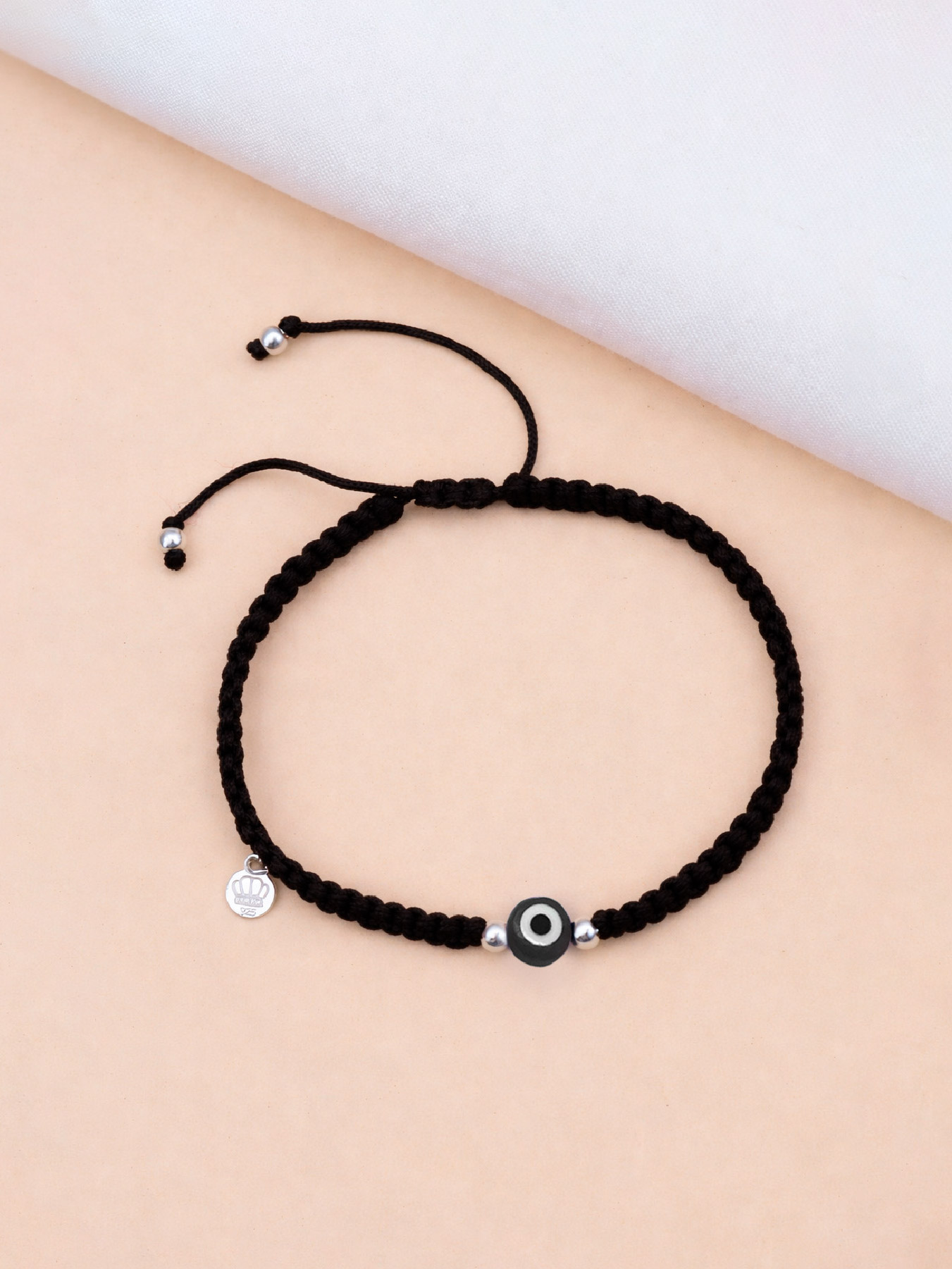 nico corona negro Pulsera Nico corona ojo negro - negro - Imagen 1