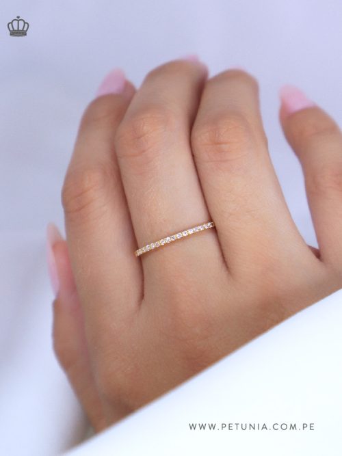 Anillo medio rivier churumbela Slim