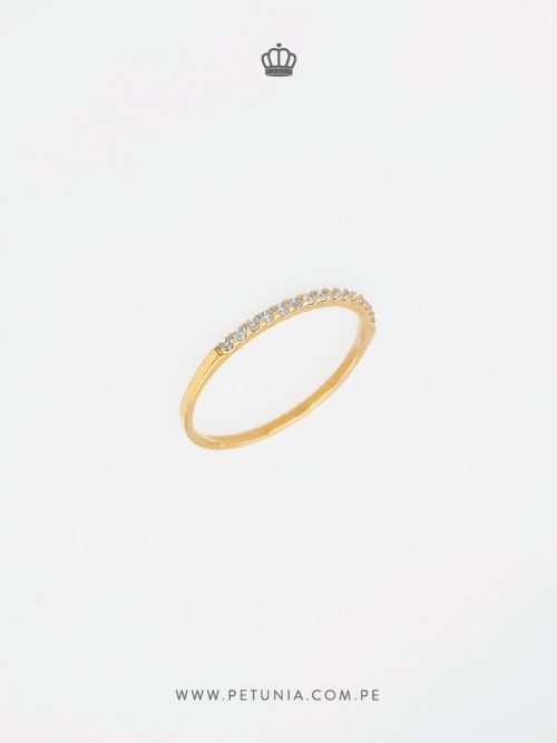 Anillo medio rivier Slim