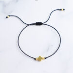 Pulsera Agustina Cruz Negra