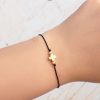 Pulsera Agustina Cruz Negra
