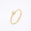 Anillo Solitario Cristal blanco