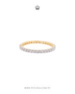 Anillo Eternity Rivier Diamantes - Imagen 6