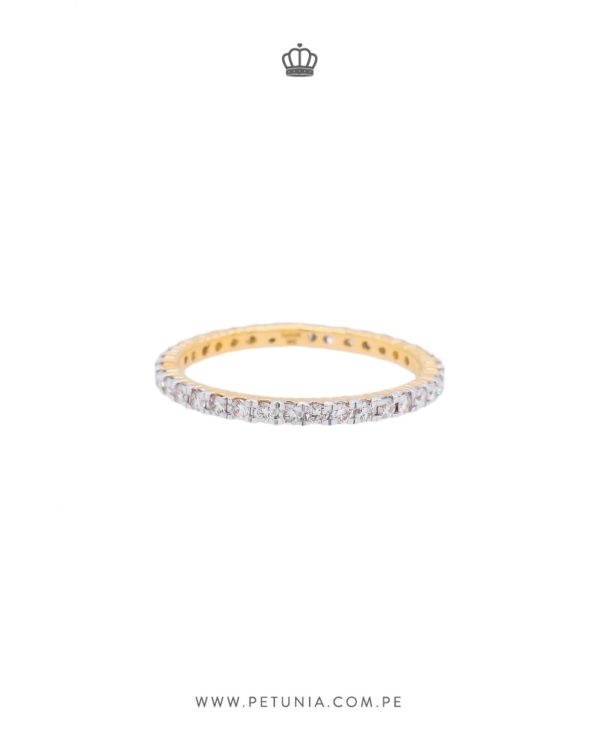 Anillo Eternity Rivier Diamantes - Imagen 6