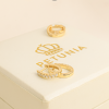 Argollas Circular 1.2 cm Diamantes