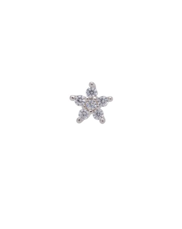 Piercing Roseta Plata