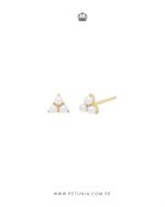 Aretes Trinity Perla