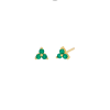 Aretes Trinity Verde