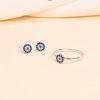 Anillo ojo turco cristal