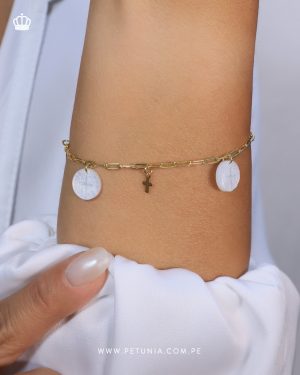 Pulsera San Benito nacar