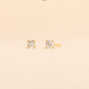 Aretes Stud Diamantes