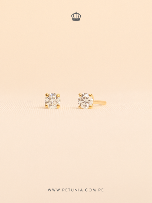 Aretes Stud Diamantes