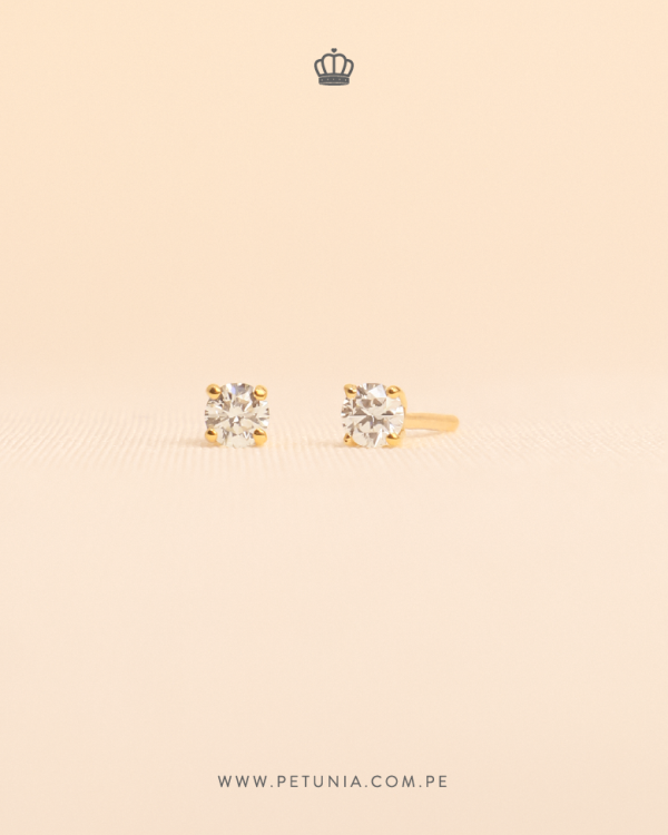 Aretes Stud Diamantes