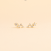 Aretes Rayo Diamantes