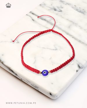Pulsera Nico Lord ojo azul oro