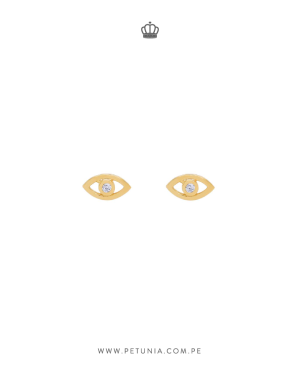 Aretes Eyes laminado