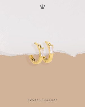 Argollas Mini Baguette