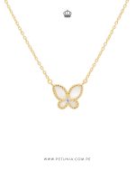 Cadena Mariposa Nacar