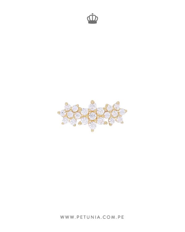 Piercing trio roseta