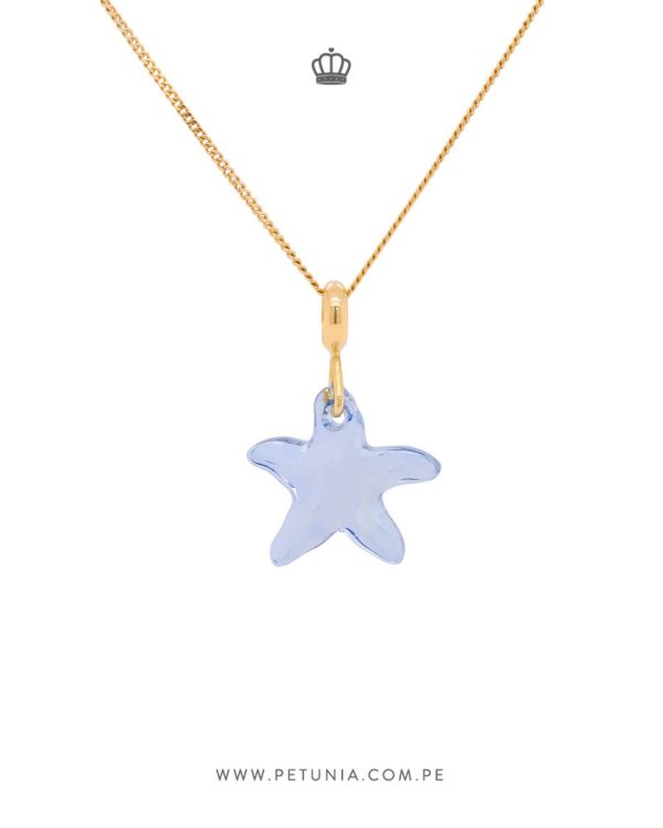 Dije Gina Estrella baby blue - Imagen 2