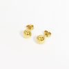 Aretes bola oro 6mm