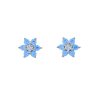 Aretes Roseta celeste