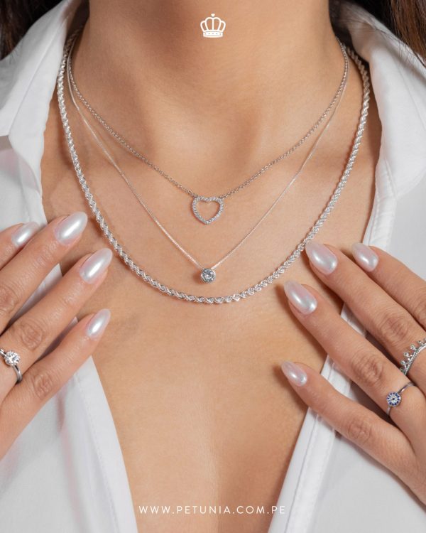 Cadena Punto de Luz plata - Imagen 3