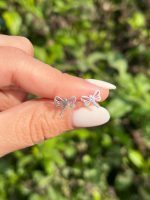 Aretes Libelula plata