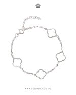 Pulsera Trébol Silueta