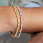 Pulsera Tennis Moissanita 3mm