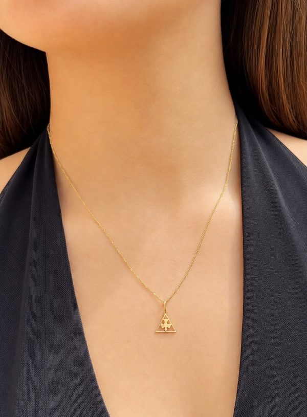 Dije Espiritu Santo oro 18k