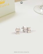 Aretes Leah Moissanita